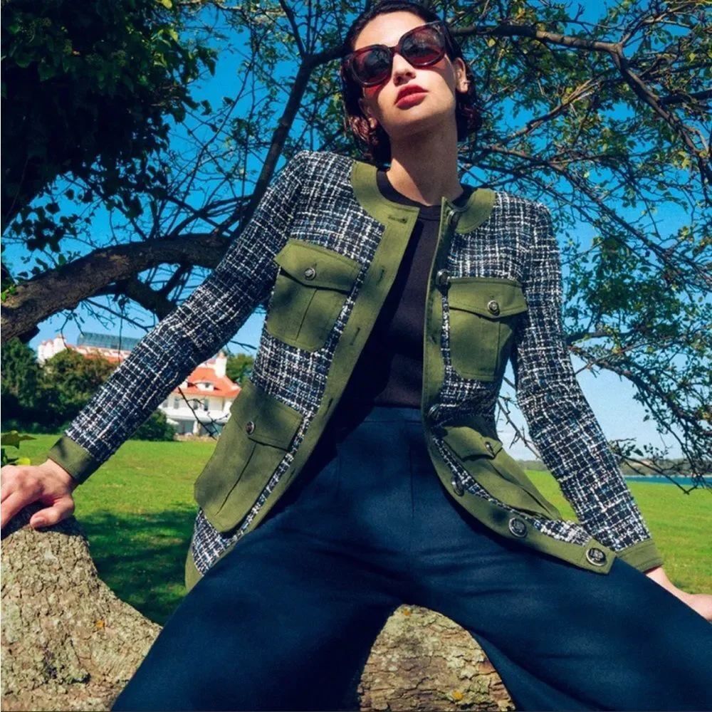 Veronica Beard fielding Dickey jacket